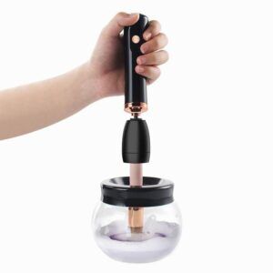 Electric Makeup Brush Cleaner and Dryer - Quick, Easy, and Efficient Brush Care